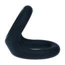 Double O Cockring en Silicone - S - Noir