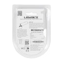 Anneau en silicone rainuré classique pour le pénis et les testicules - Noir