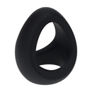 Cockring en silicone Soft Tri O - Noir