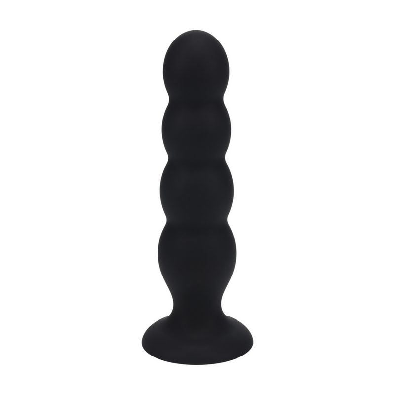 Quad Rattle Liquide Silicone Plug Anal - XL - Noir