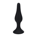 Plug anal en silicone slim - XL - Noir