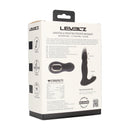 Masseur prostatique en silicone vibrant et à propulsion - Noir
