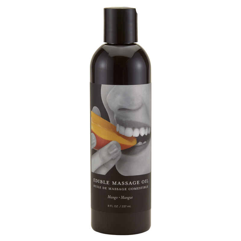 Huile de massage comestible Mangue - 8 fl oz / 237 ml
