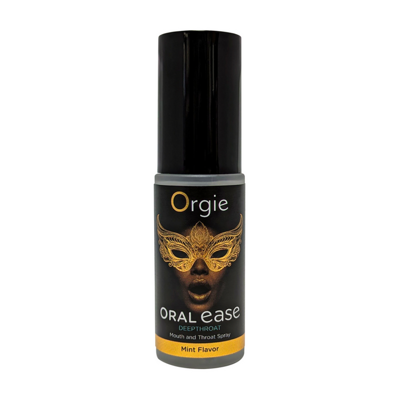 Oral Ease Deepthroat - Spray buccal et pharyngé - Saveur menthe - 0,5 fl oz / 15 ml