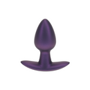 Plug anal en silicone lisse - Petit - 2,6 / 6,5 cm - Violet métallique