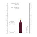 Bougie de jeu de cire - Parfum de rose