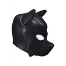 Masque en néoprène pour chiot - Noir