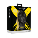 Masque avec queue de cheval blonde - Noir