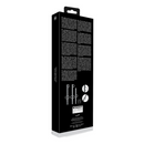 Barre d'écartement avec plusieurs crochets - Argent