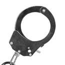 Barre d'écartement avec menottes pour les mains ou les chevilles - Argent