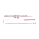 Collection Paris - Collier avec Laisse - Rose