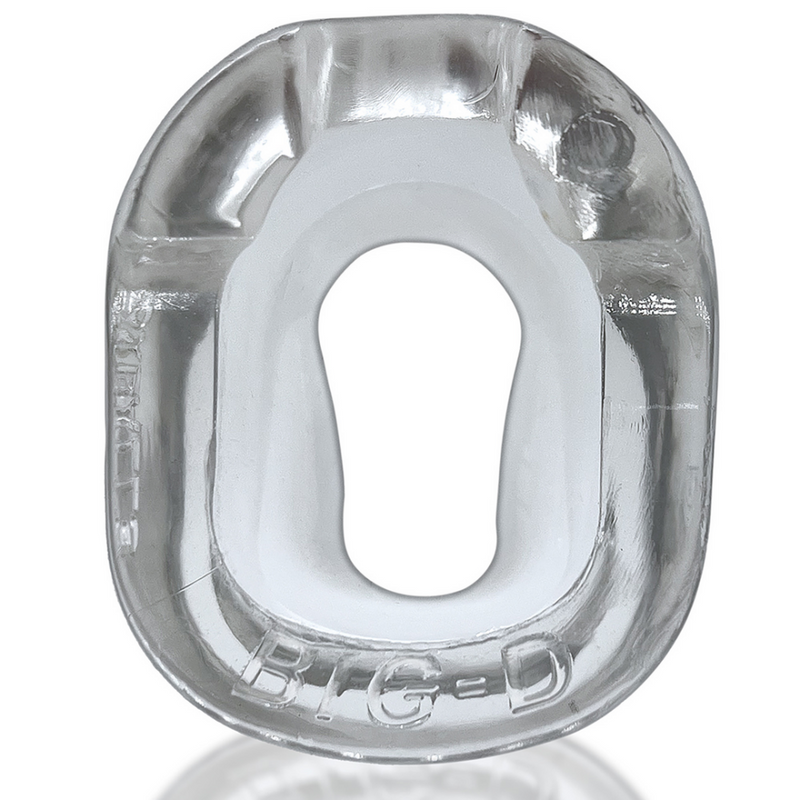 Big-D - Cockring avec Grip pour Pénis - Transparent