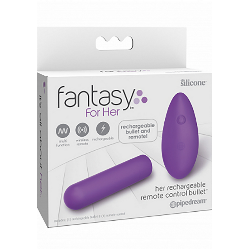 Her - Rechargeable Bullet with Remote Control