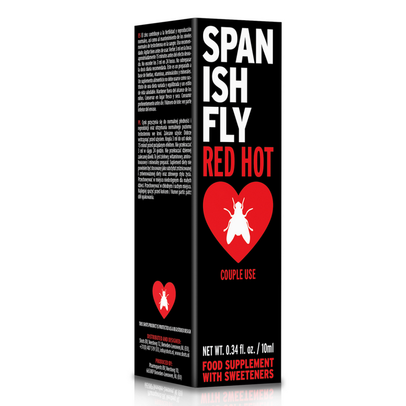 Spanish Fly - Red Hot - 10 ml / 0,34 fl oz