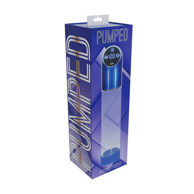 Pompe automatique étanche - Métal bleu