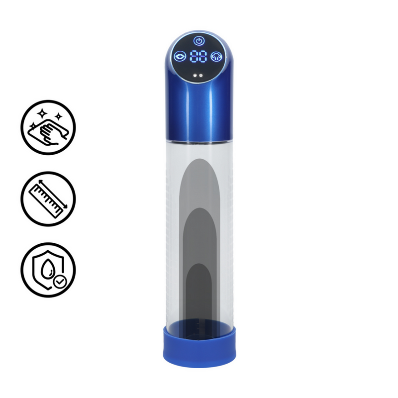 Pompe automatique étanche - Métal bleu