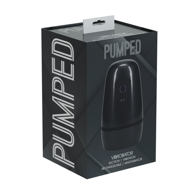 Pulsar - Negative Pressure Suction and Vibration Masturbator Pump - Gun Metal