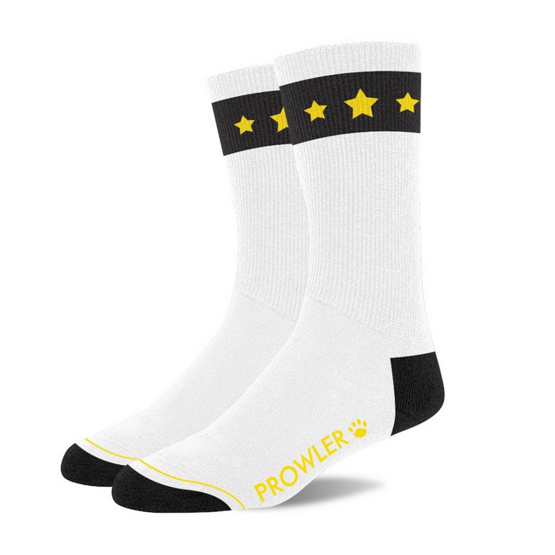 Chaussettes Gold Star - Blanc/Noir/Or