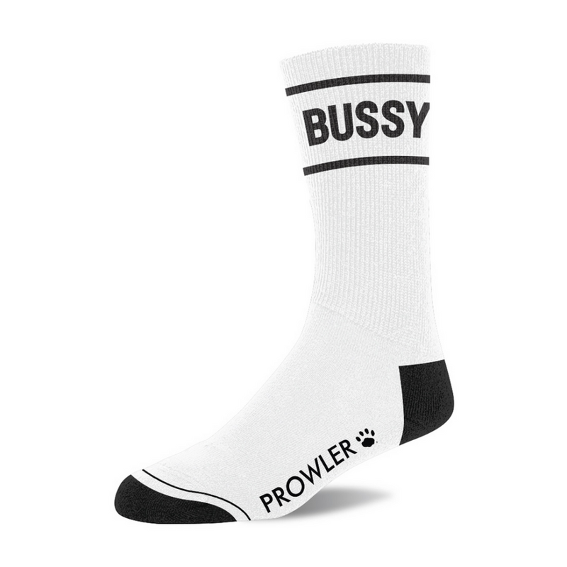 Chaussettes Bussy - Blanc/Noir