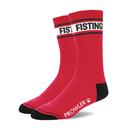 Chaussettes Fisting - Rouge/Noir