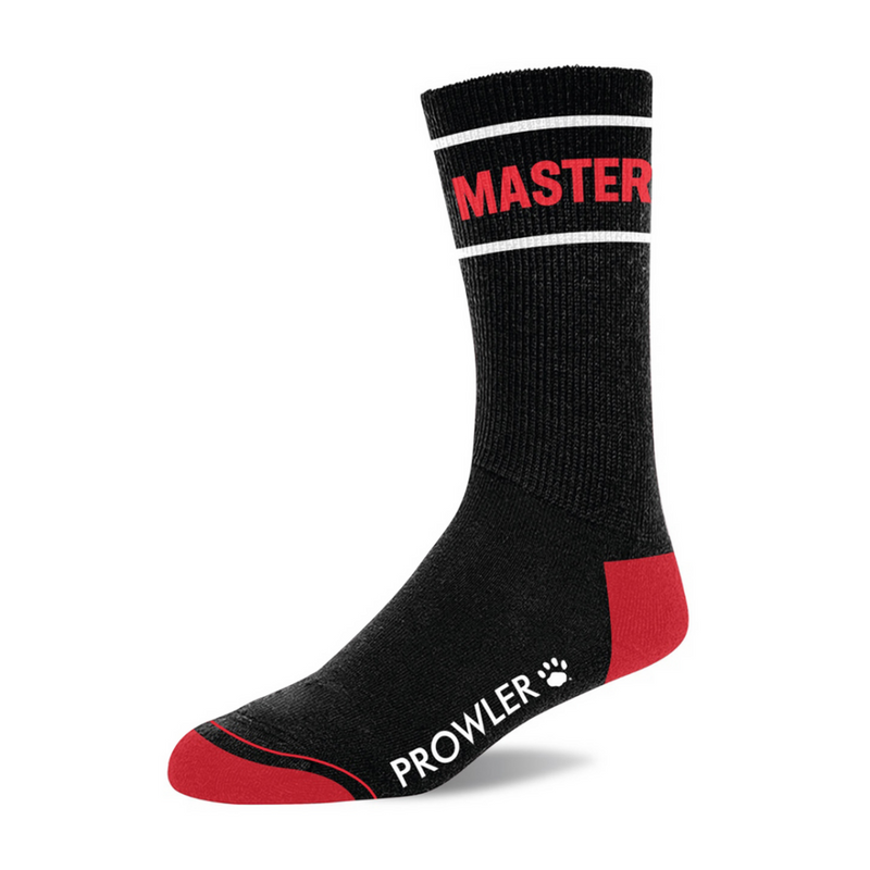 Chaussettes Master - Noir/Rouge