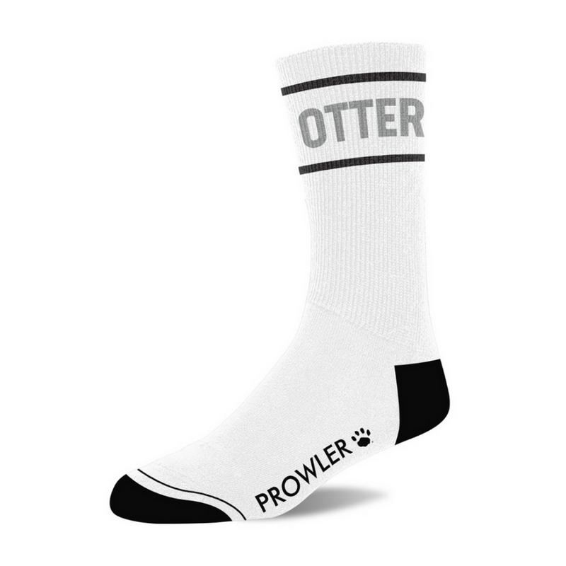 Chaussettes Otter - Blanc/Gris