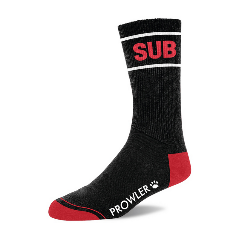 Sub Socks - Black/Red