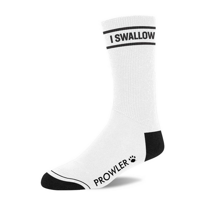 Chaussettes I Swallow - Blanc/Noir