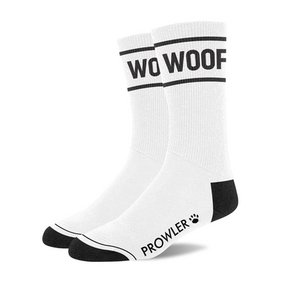 Chaussettes WOOF - Blanc/Noir