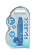 Dildo réaliste avec boules - 6 / 15 cm