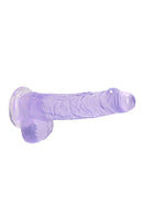 Dildo réaliste avec boules - 6 / 15 cm