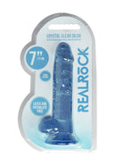 Dildo Réaliste avec Boules - 7 / 17 cm