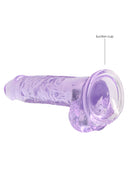 Dildo réaliste avec testicules - 7 / 18 cm