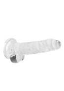 Dildo réaliste avec boules - 7 / 18 cm