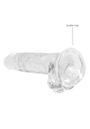 Dildo réaliste avec boules - 7 / 18 cm