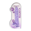 Dildo réaliste avec boules - 9 / 23 cm