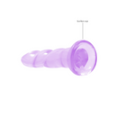 Dildo Non-Réaliste avec Ventouse - 7 / 17 cm