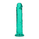 Dildo réaliste droit avec ventouse - 7'' / 18