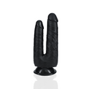 Double Trouble Dildo 5/6 - 12,7/15,2 cm - Noir
