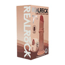 Dildo en silicone réaliste à double densité avec peau glissante - 7 / 18,5 cm - Tan