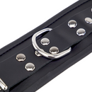 Menottes en cuir - Noir