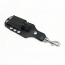 Porte-bouteille en cuir - Grand - Noir