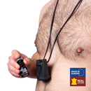 Porte-monnaie en cuir pour Aroma - Noir