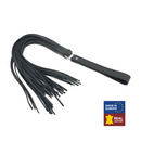 Martinet avec cordes en cuir - 75 cm - Noir