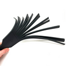 Pagaie en cuir - 45 cm - Noir