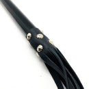 Martinet en bois avec cordes en cuir - 78 cm - Noir