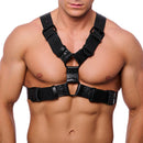 Harnais en cuir Right - S/M - Noir