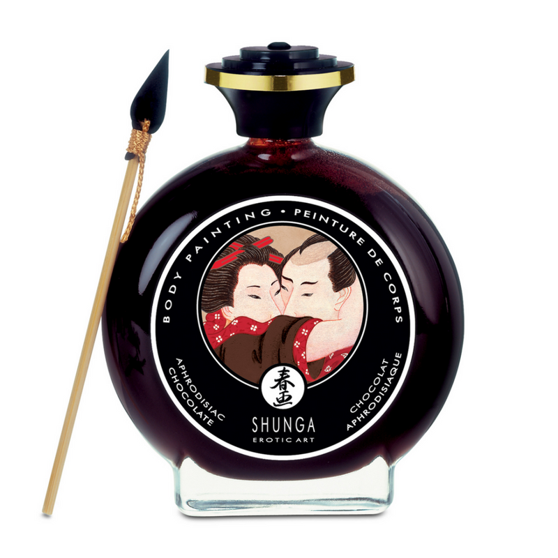 Peinture Corporelle Comestible - Chocolat Aphrodisiaque - 3,5 fl oz / 100 ml