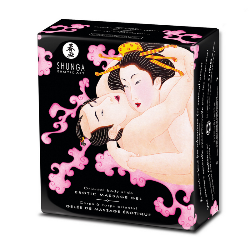 Massage Corps à Corps - Vin Pétillant aux Fraises - 2 Pièces de 7,6 fl / 225 ml