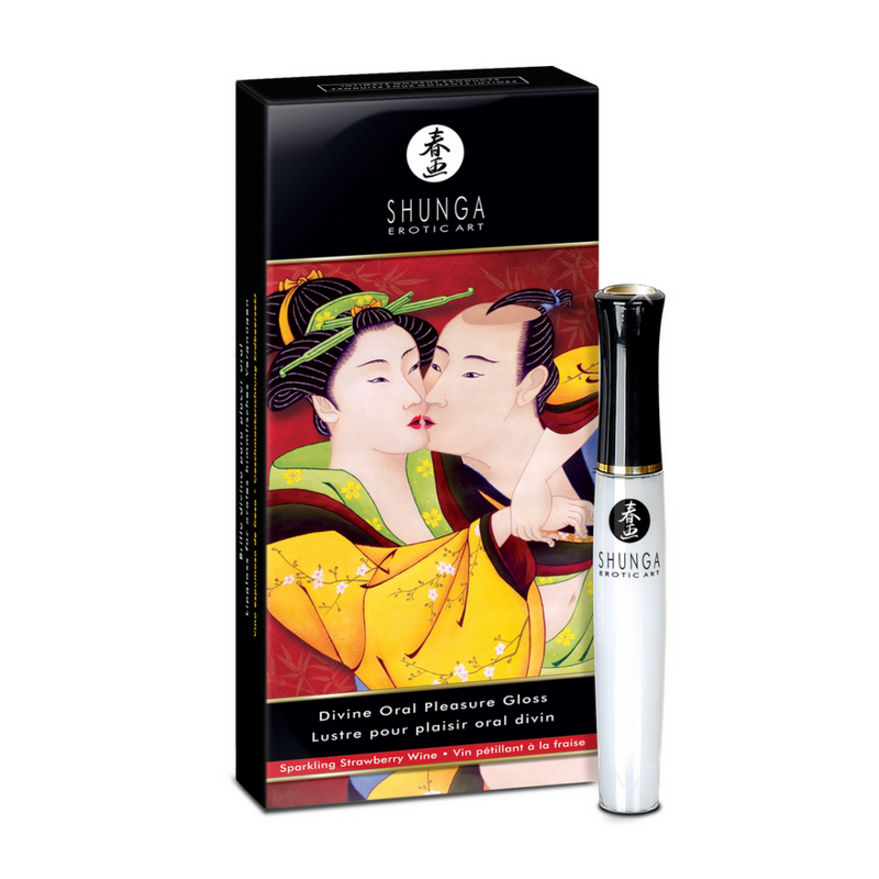 Divine Oral Lipgloss - Vin Pétillant Fraise - 0,33 fl oz / 10 ml